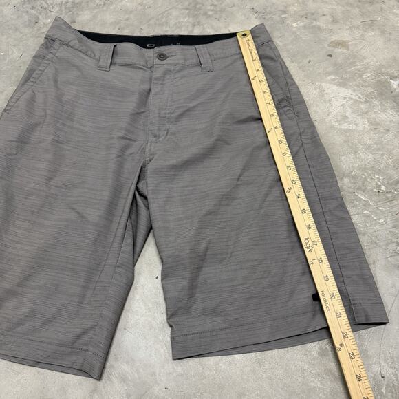 Oakley Men’s Shorts Size 32 Heather Gray Golf Casual Walking - Picture 5 of 8
